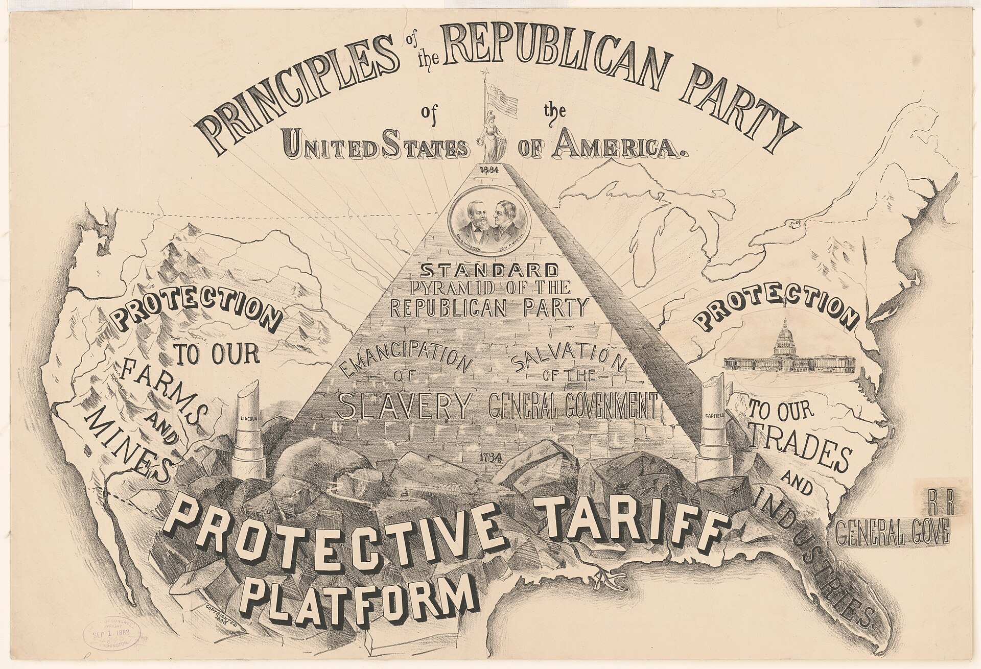 Principles of the Republican party of the United States of America LCCN2003677566