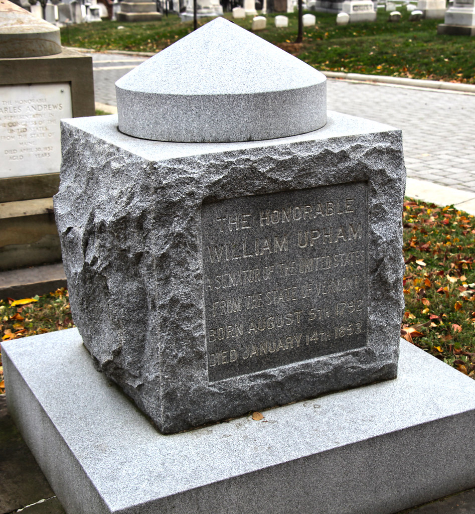 William Upham Congressional Cemetery Washington DC 2012