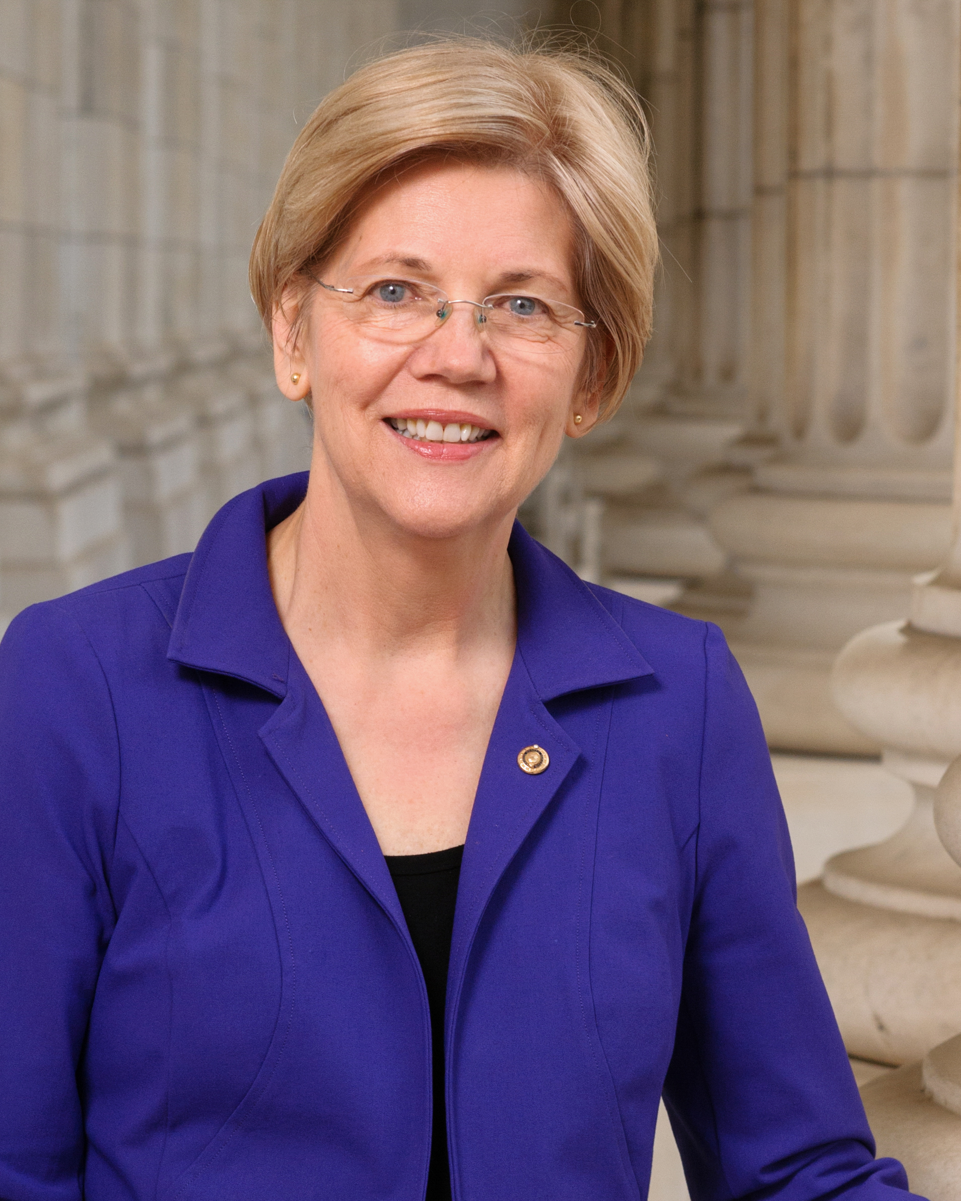 Elizabeth Warren, official portrait, 114th Congress