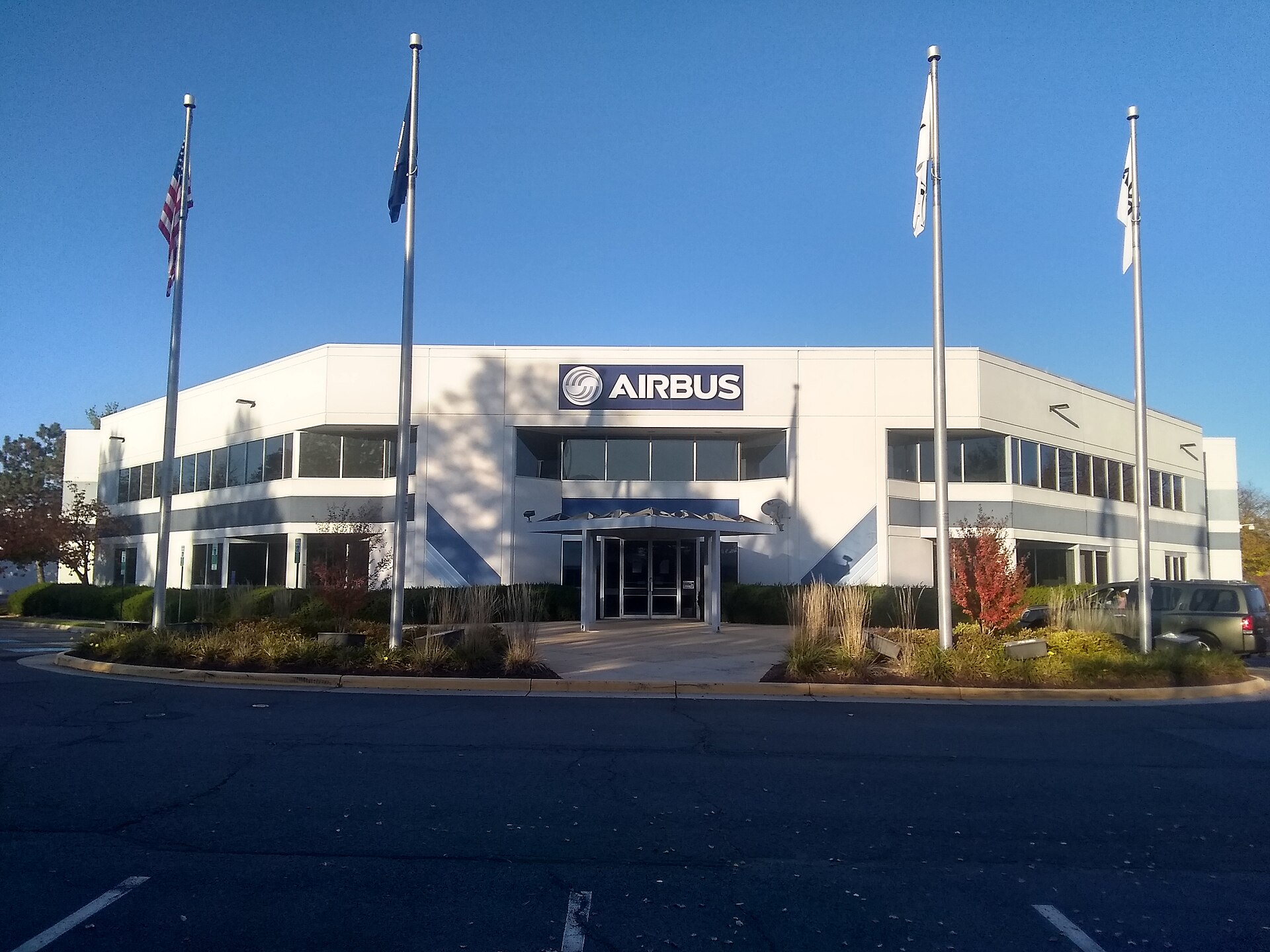 Airbus building in Ashburn, Virginia