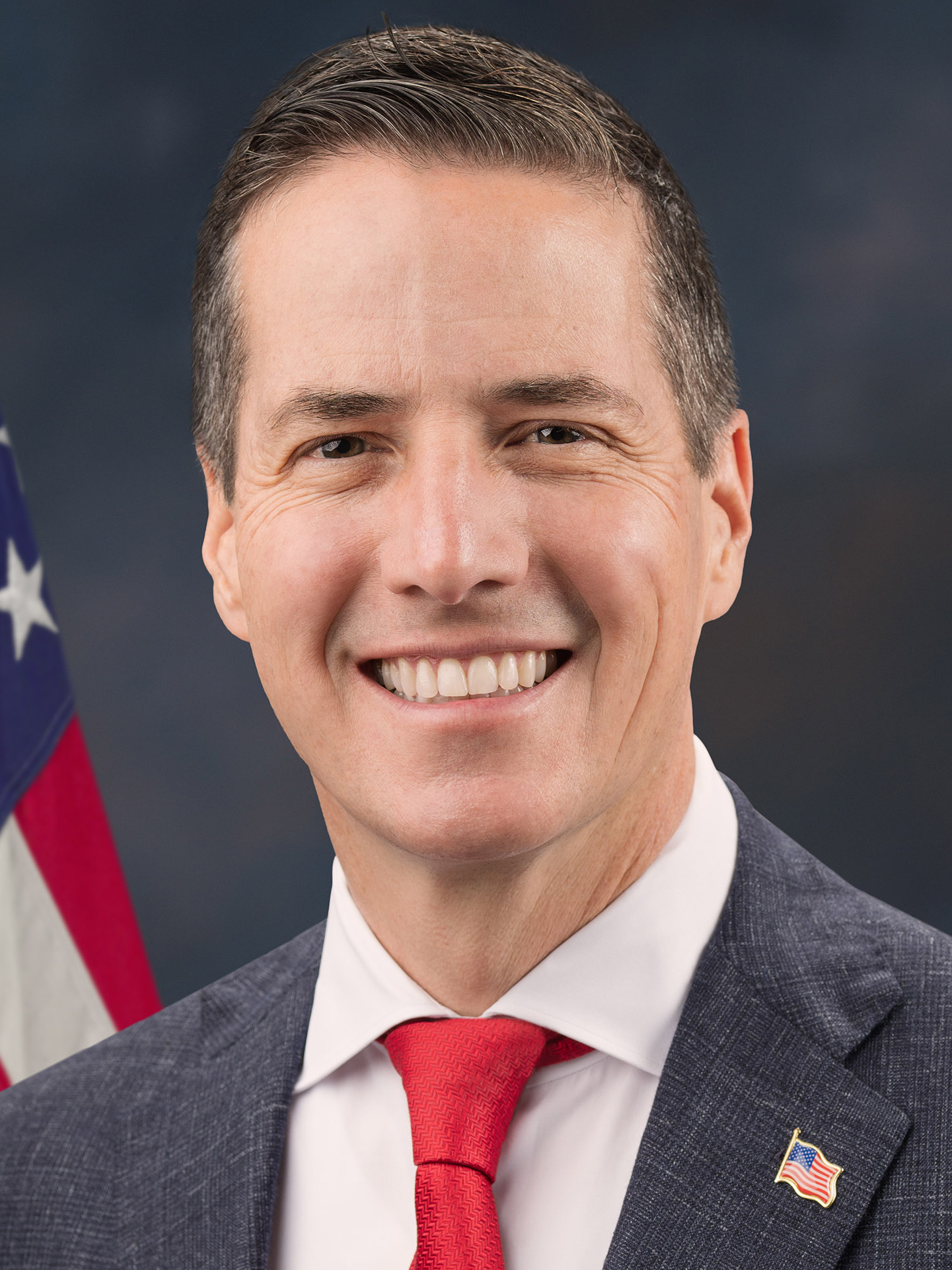 Sen. Bernie Moreno official photo, 119th Congress (HR) (cropped2)
