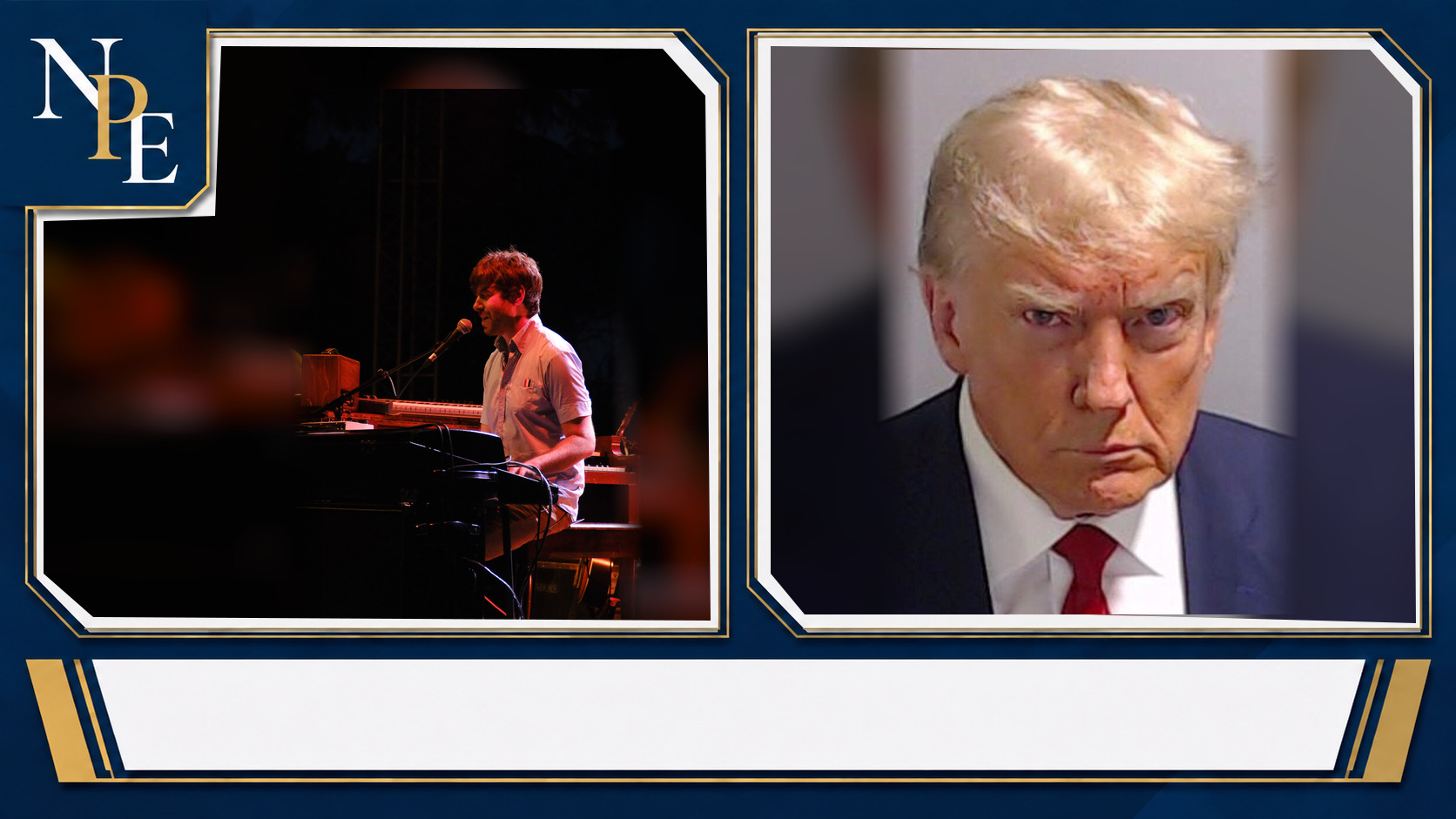 Jake Sherman and Donald Trump featured editorial graphic