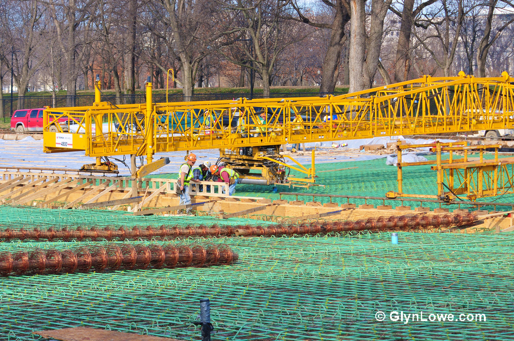 The Lincoln Memorial Reflecting Pool Construction (6801191337)