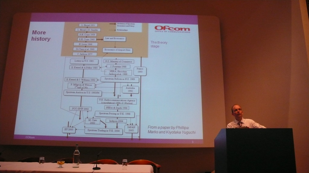 William Webb from Ofcom on the history of spectrum regulation