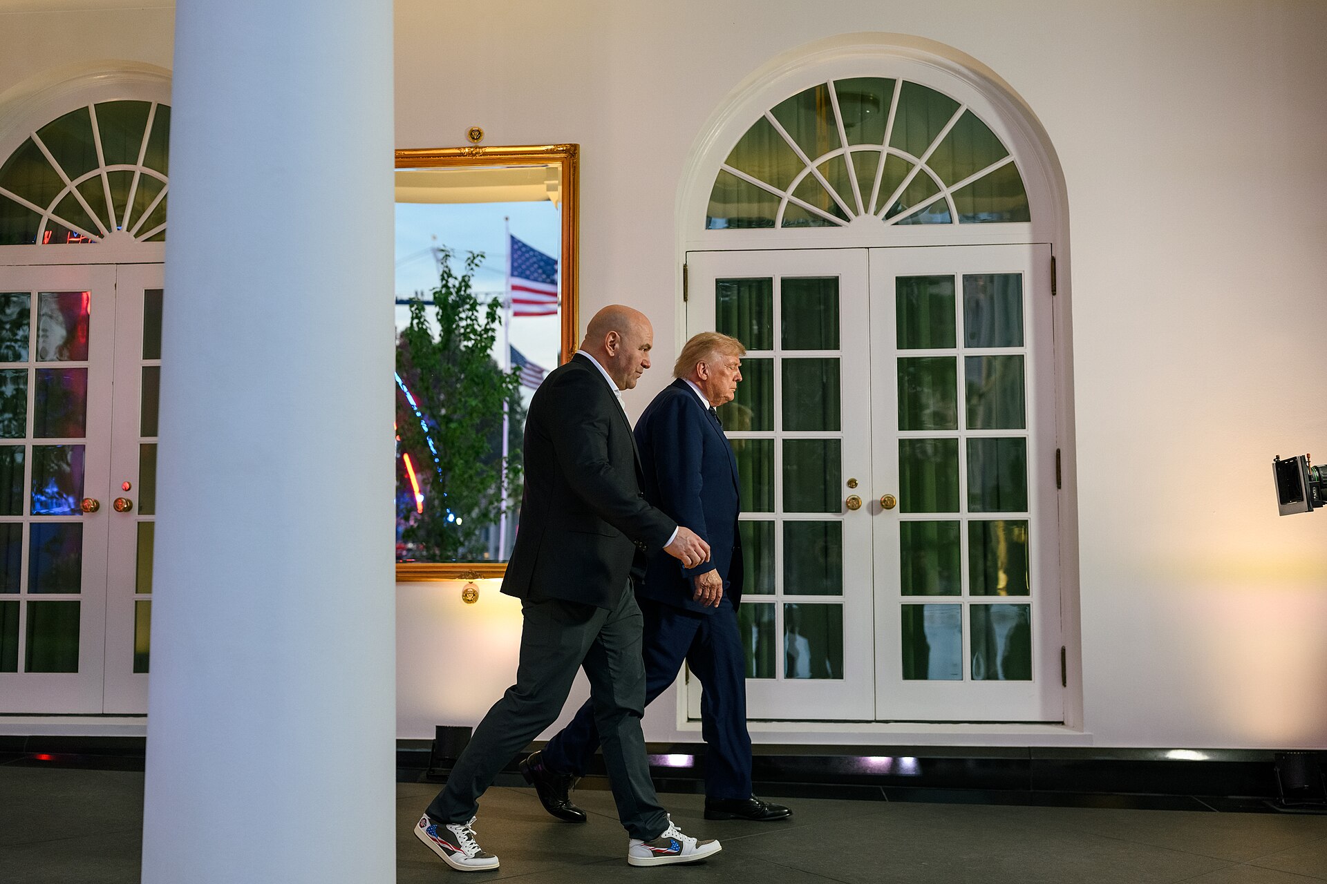 UFC Freedom 250, the mixed martial arts event produced by the Ultimate Fighting Championship, Sunday, June 14, 2026, in the Grand Foyer of the White House 3