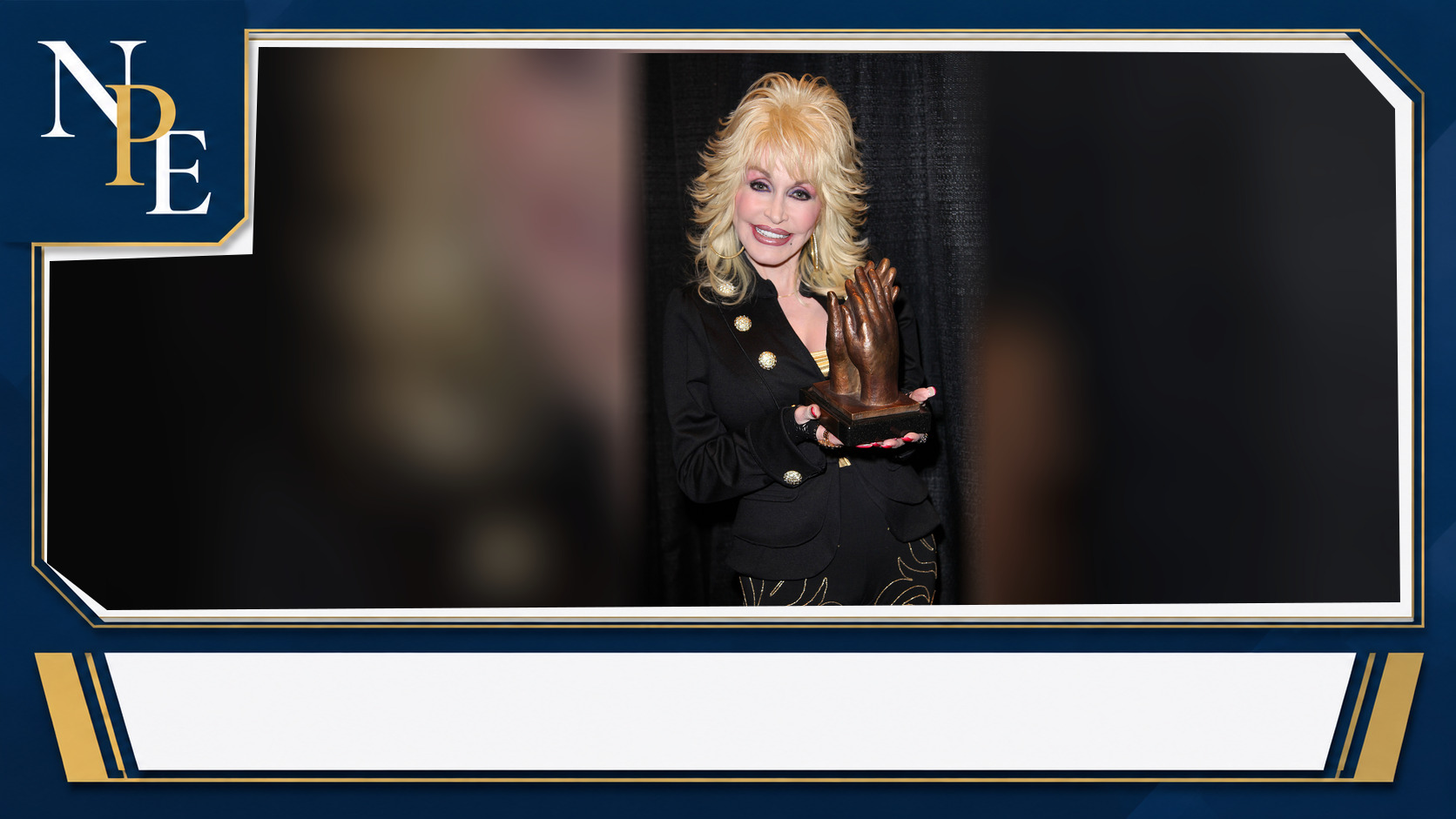 Dolly Parton featured editorial graphic