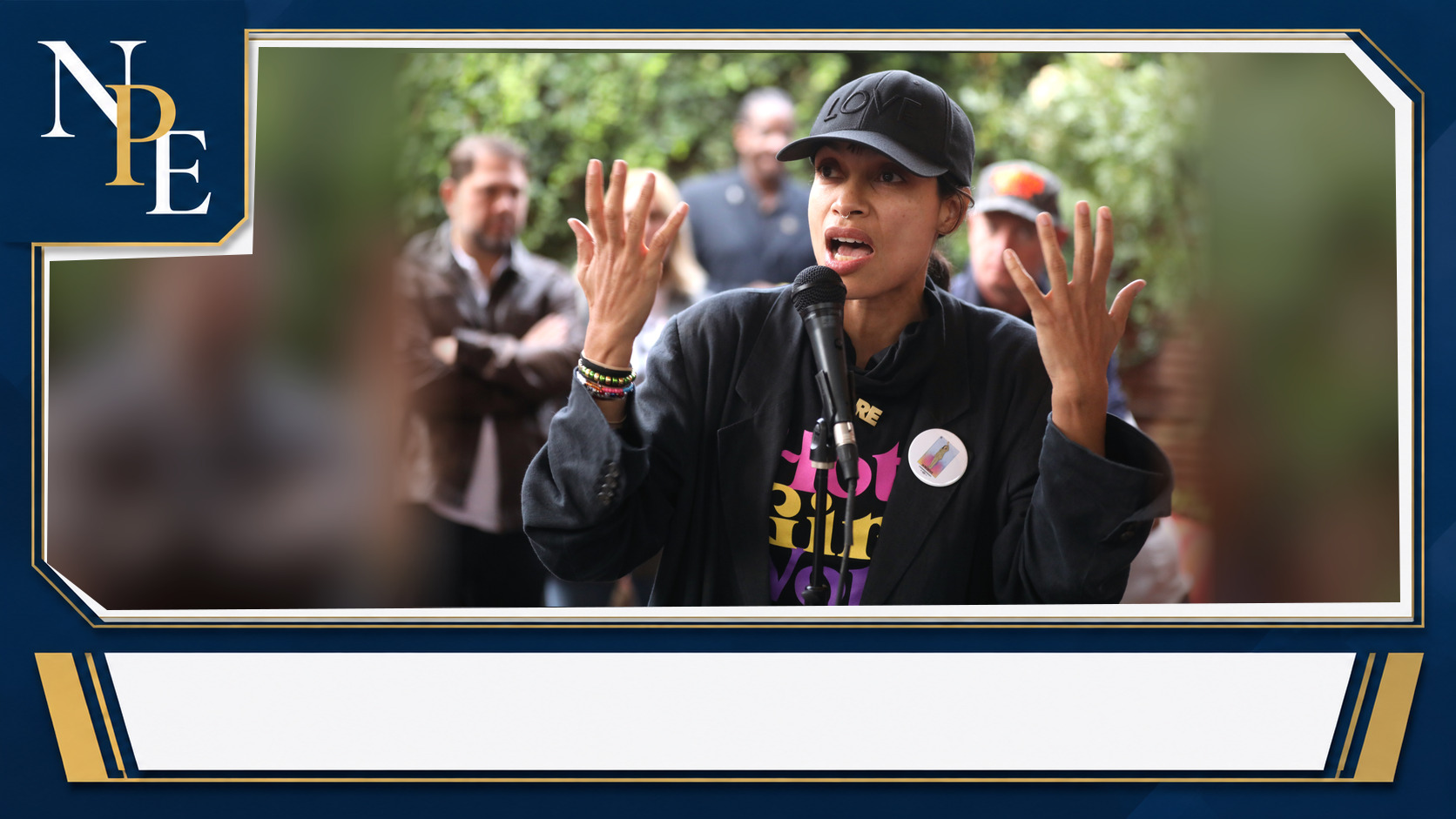 Rosario Dawson featured editorial graphic