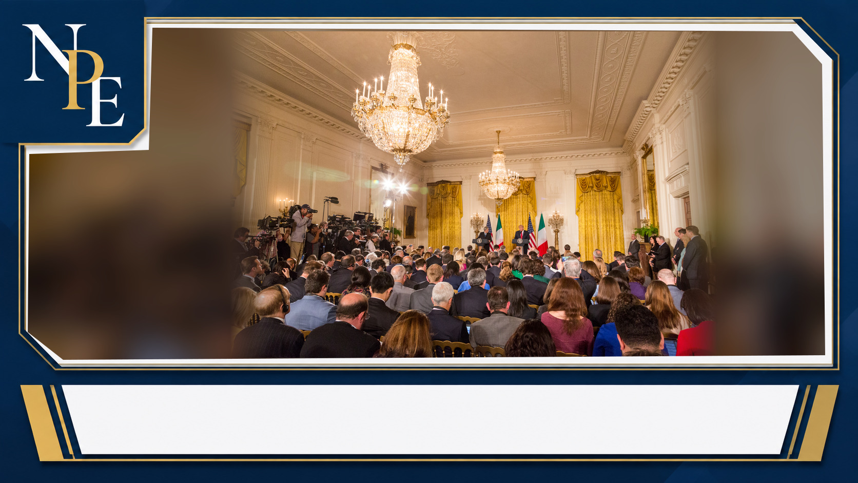Donald Trump featured editorial graphic