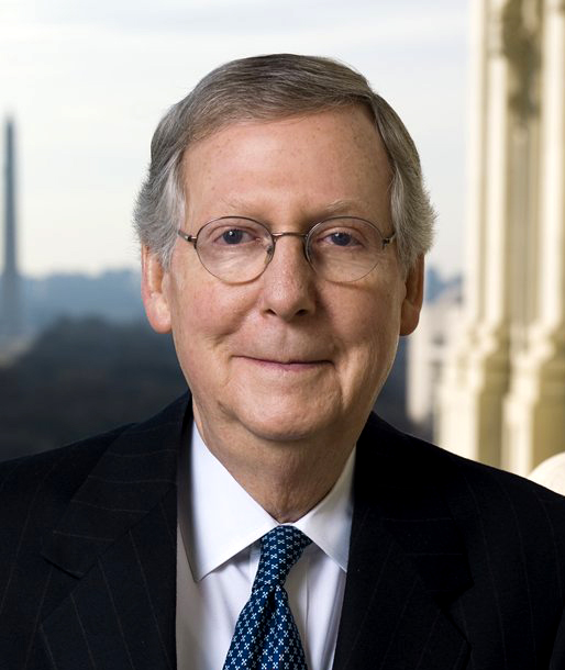 Sen Mitch McConnell official (cropped)