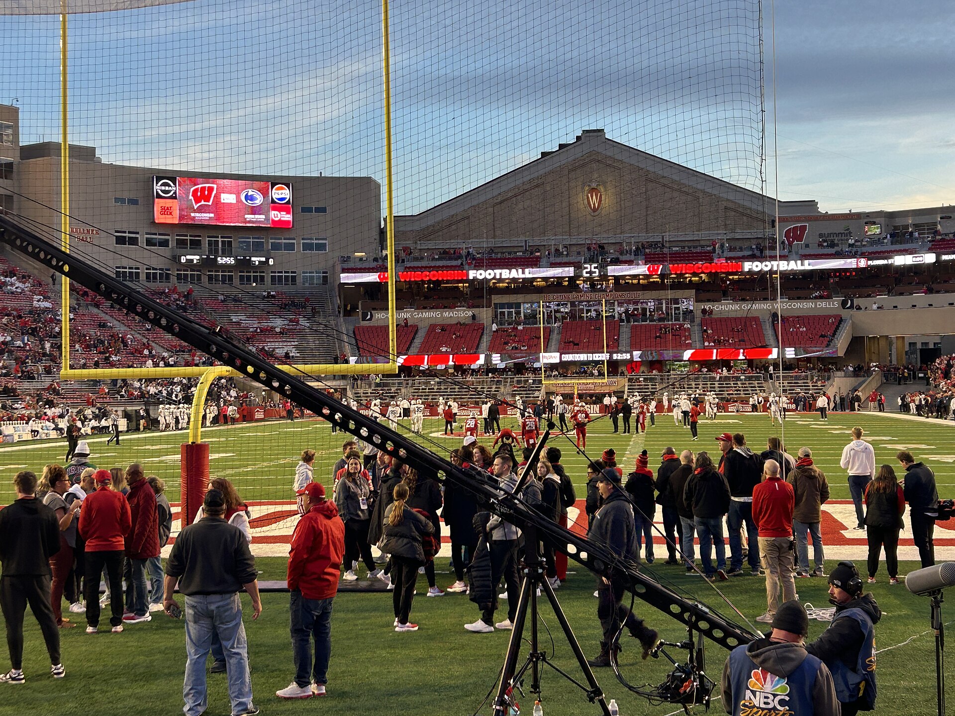 Penn State Nittany Lions at Wisconsin Badgers football IMG 7485