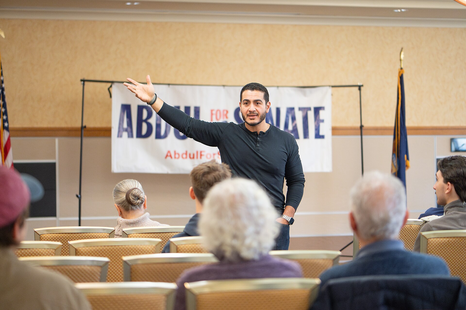Abdul El Sayed meet and greet by Conlan Houston 6