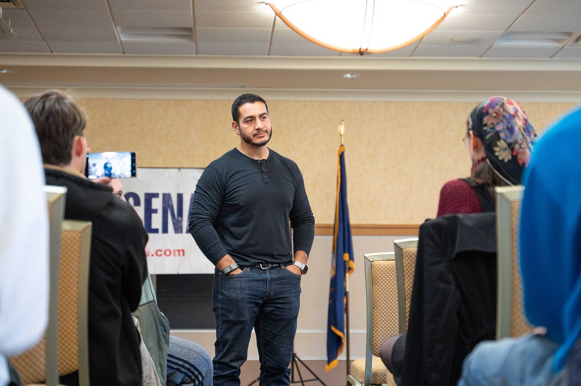 Abdul El Sayed meet and greet by Conlan Houston 2