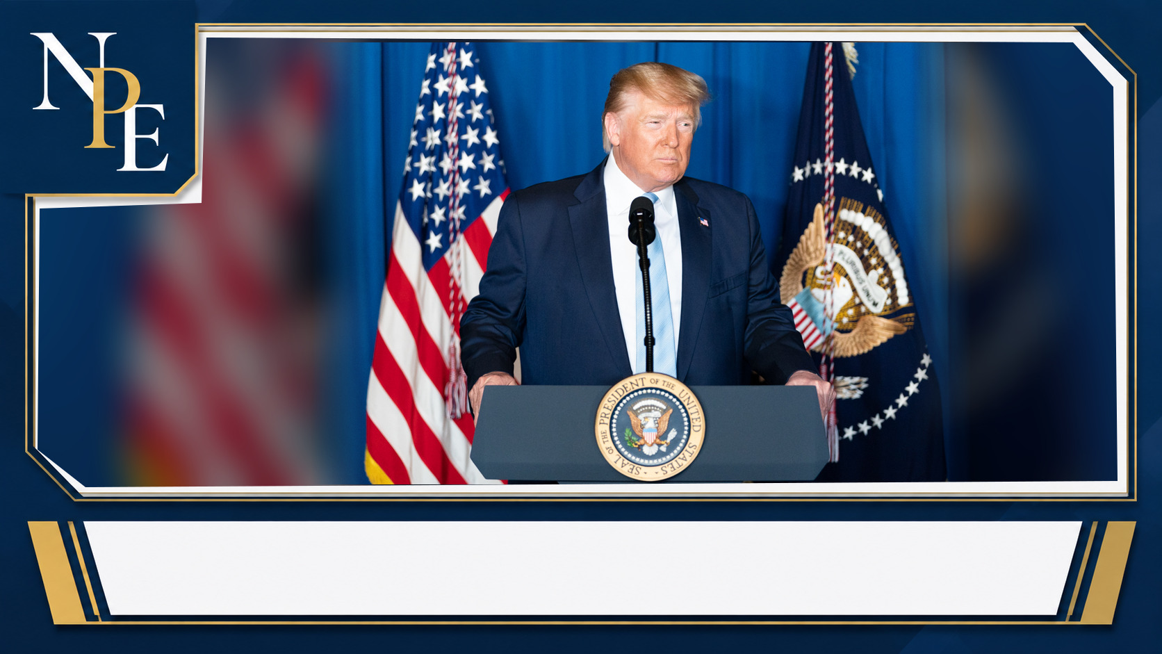 Donald Trump featured editorial graphic