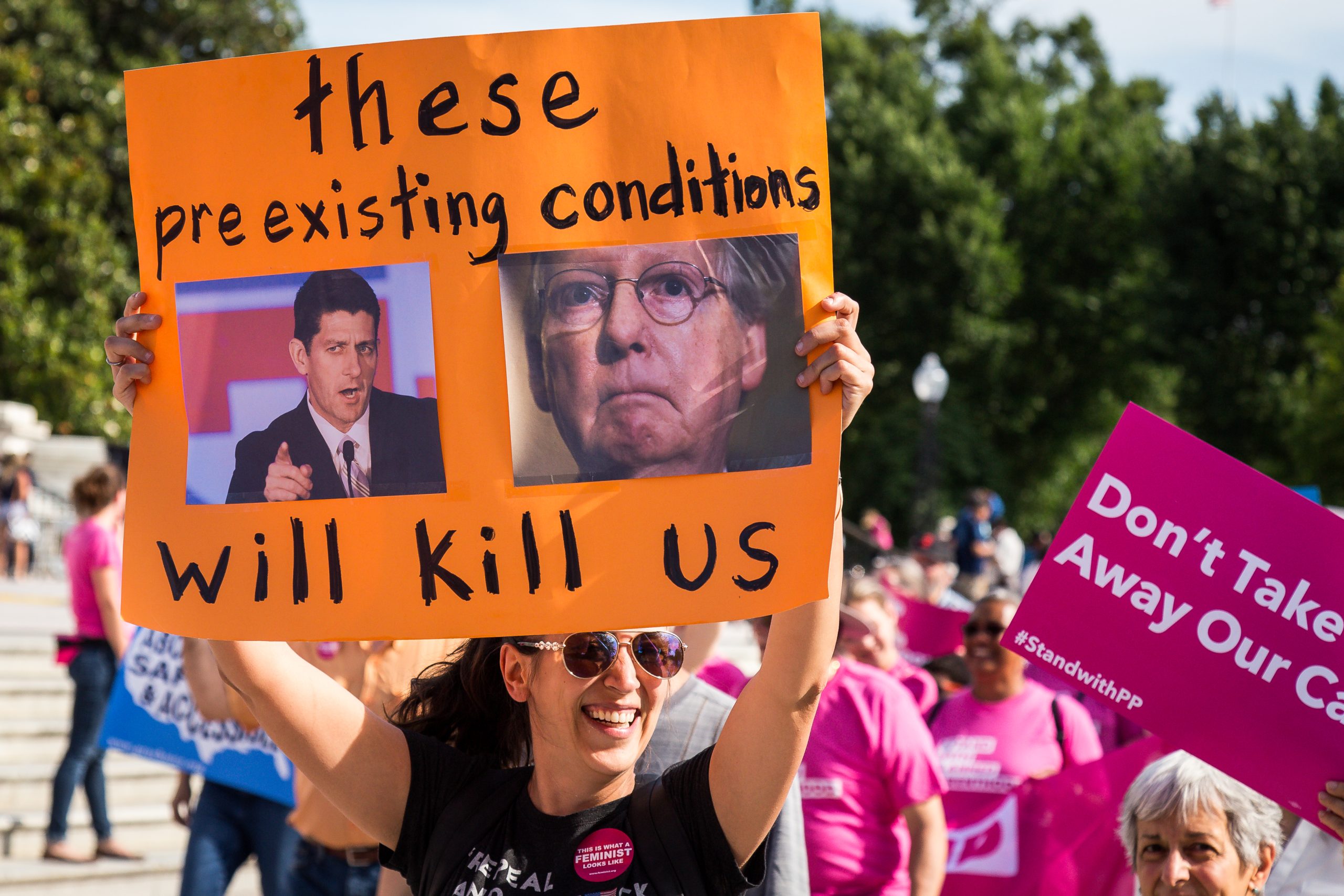 Save Our Care Rally U.S. Capitol
