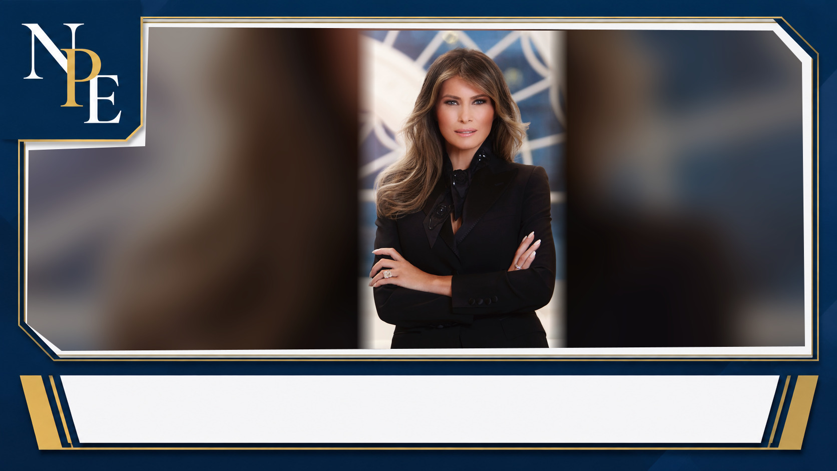 Melania Trump featured editorial graphic