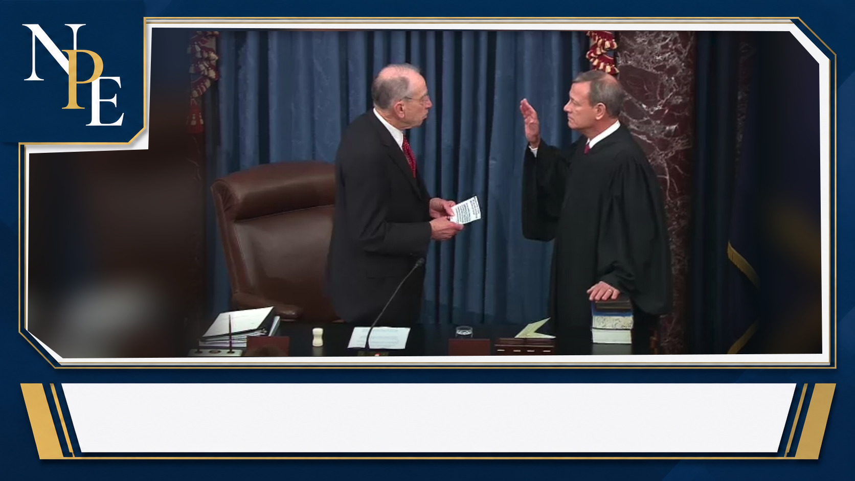 Chief Justice John Roberts featured editorial graphic
