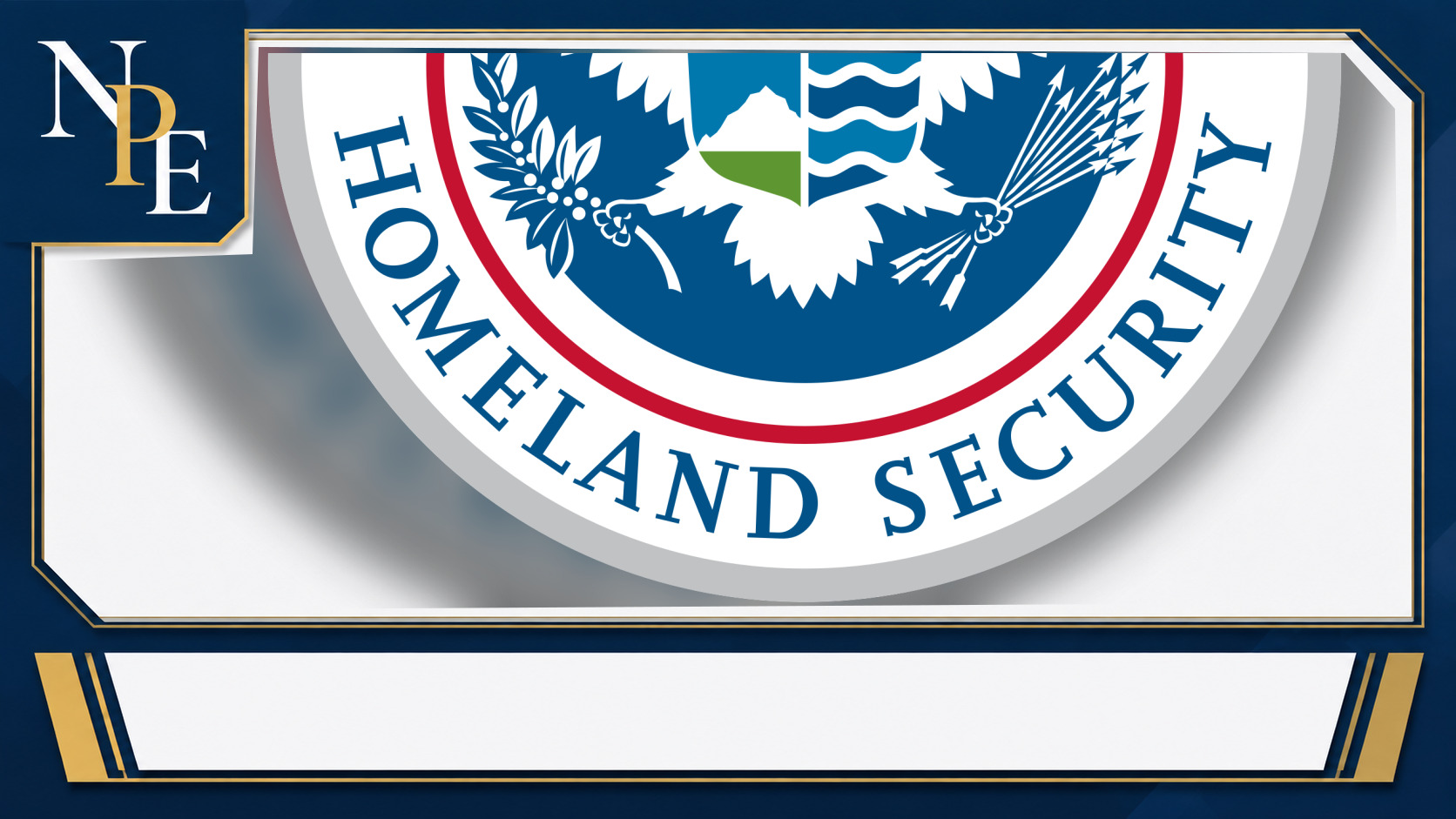U.S. Department of Homeland Security featured editorial graphic