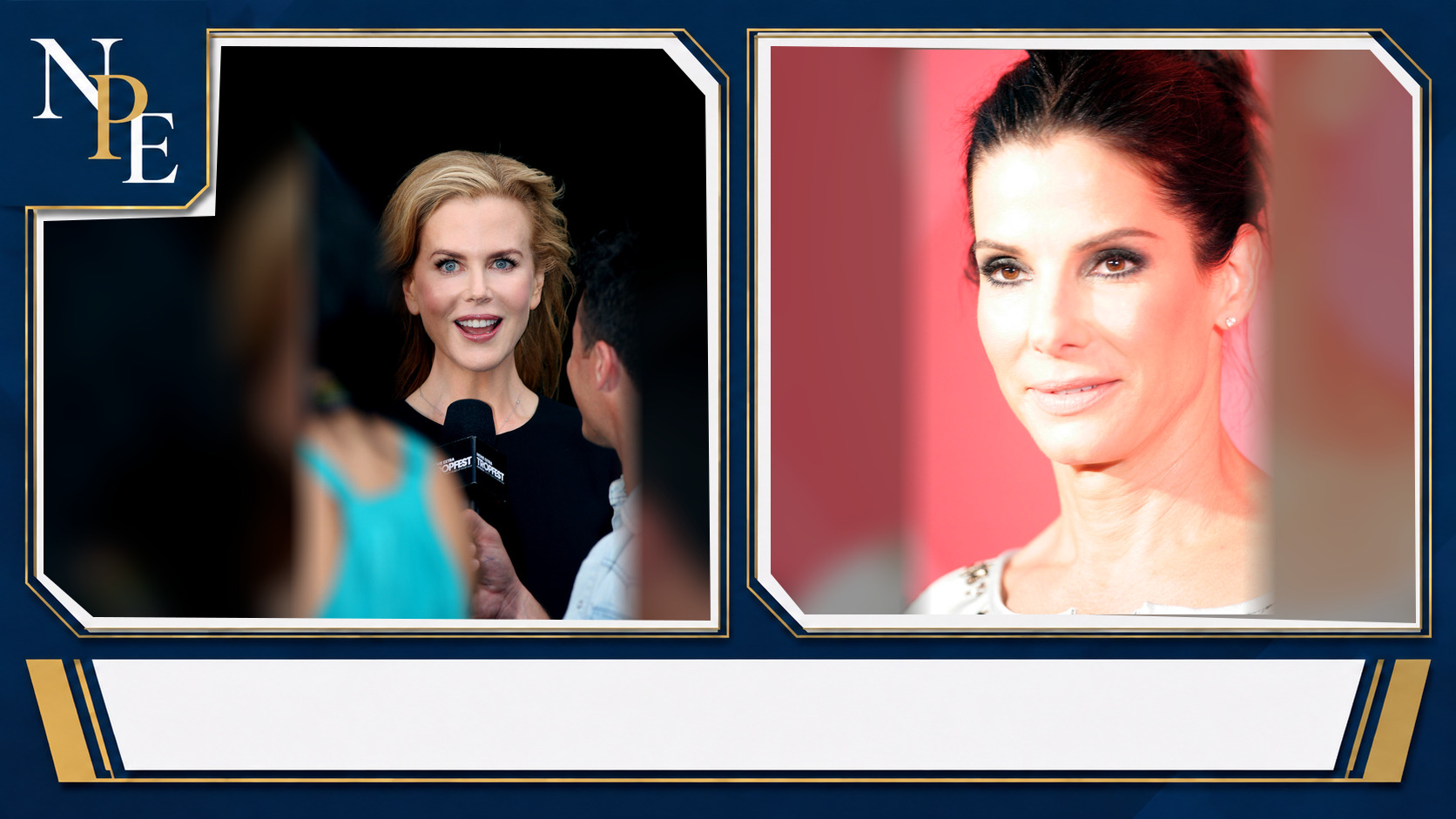 Nicole Kidman and Sandra Bullock featured editorial graphic