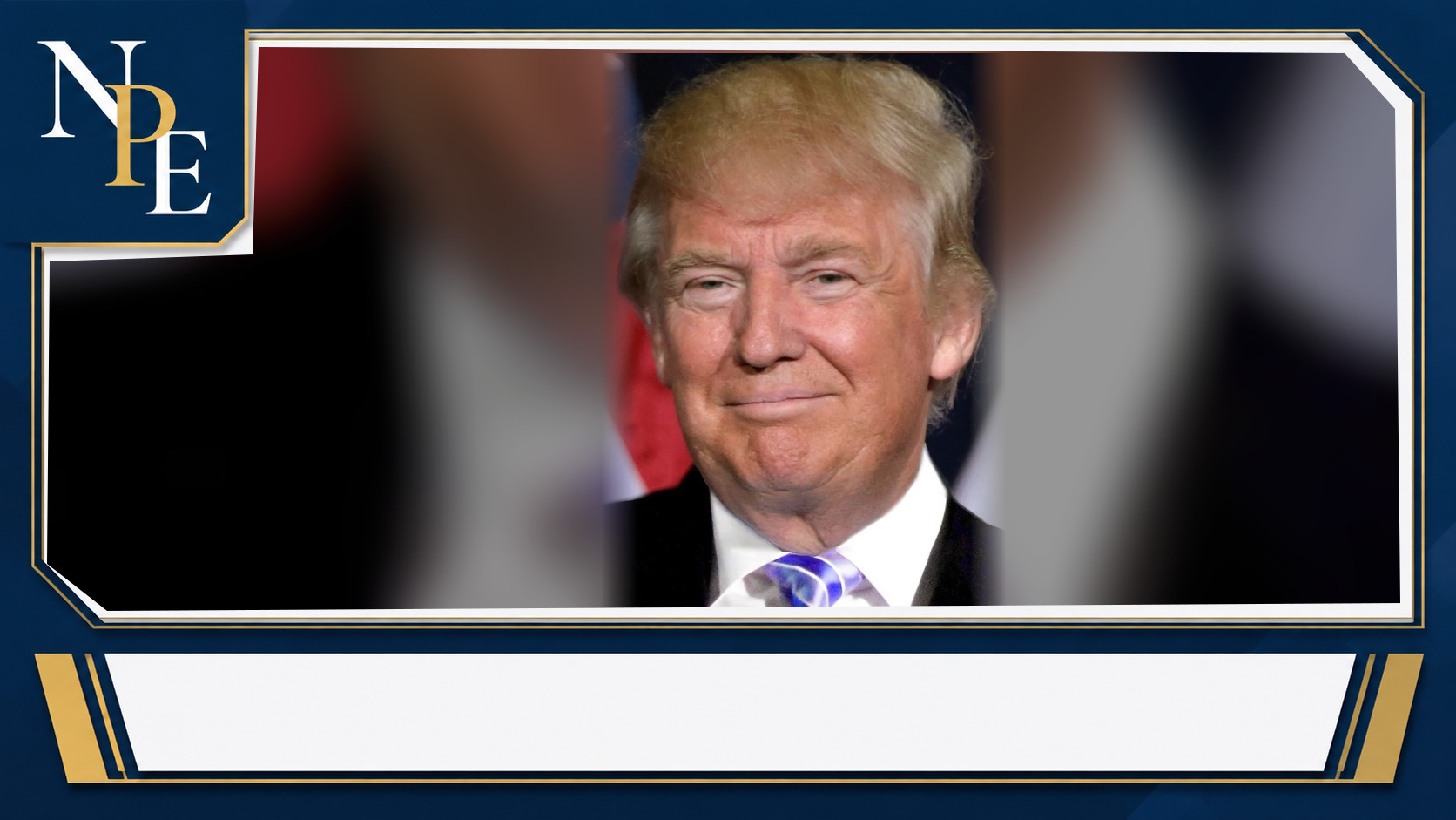 Donald J. Trump featured editorial graphic