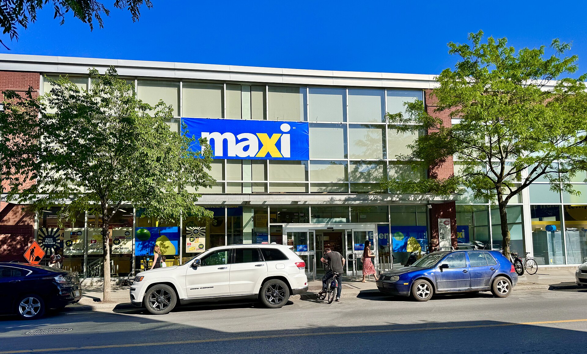 A Maxi supermarket chain grocery store in Montreal, Quebec, Canada 02
