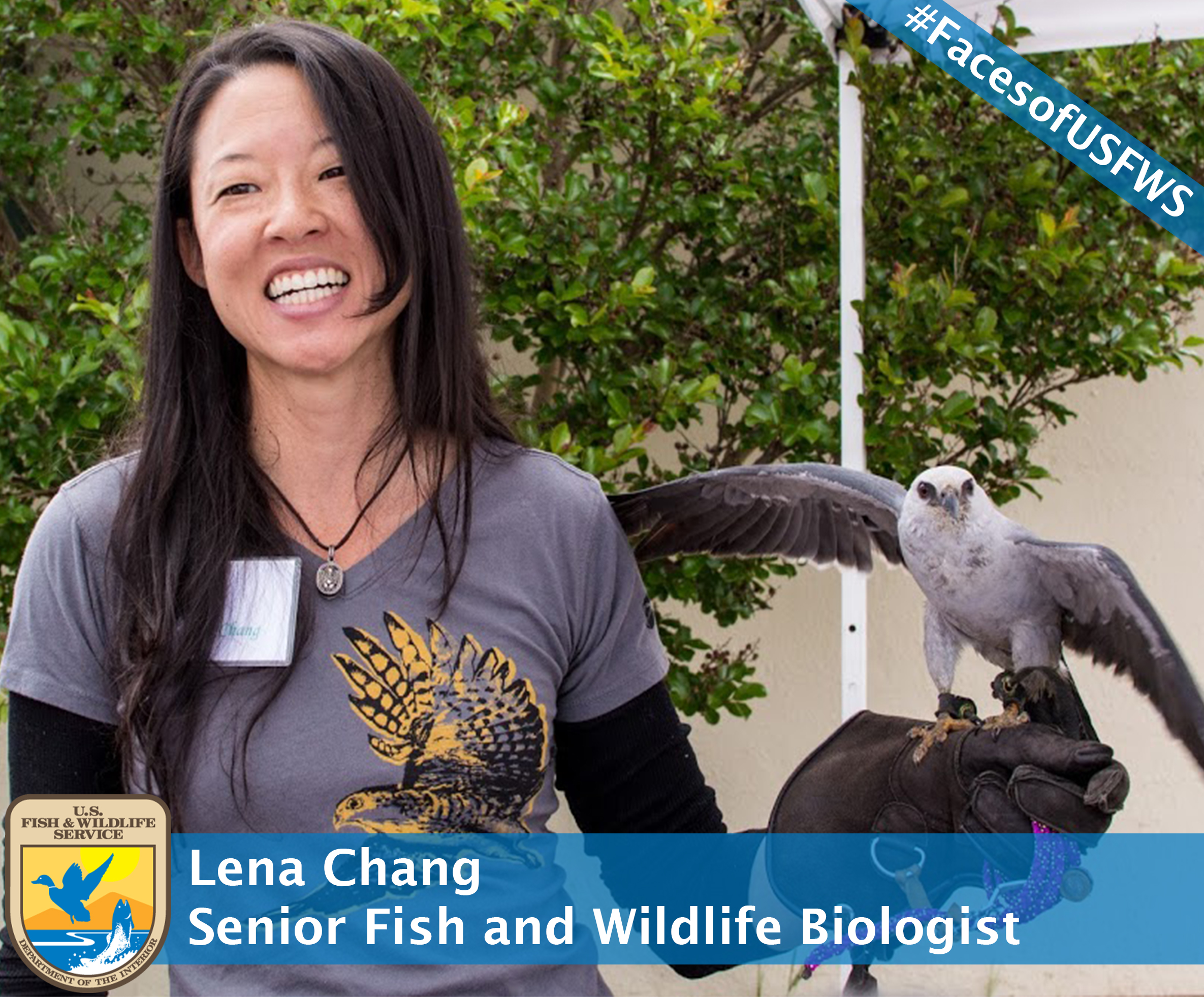 Faces of the USFWS: Meet Senior Fish and Wildlife Biologist Lena Chang