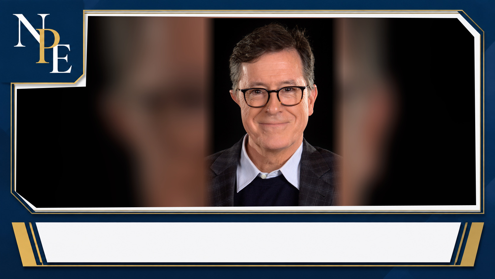 Stephen Colbert featured editorial graphic