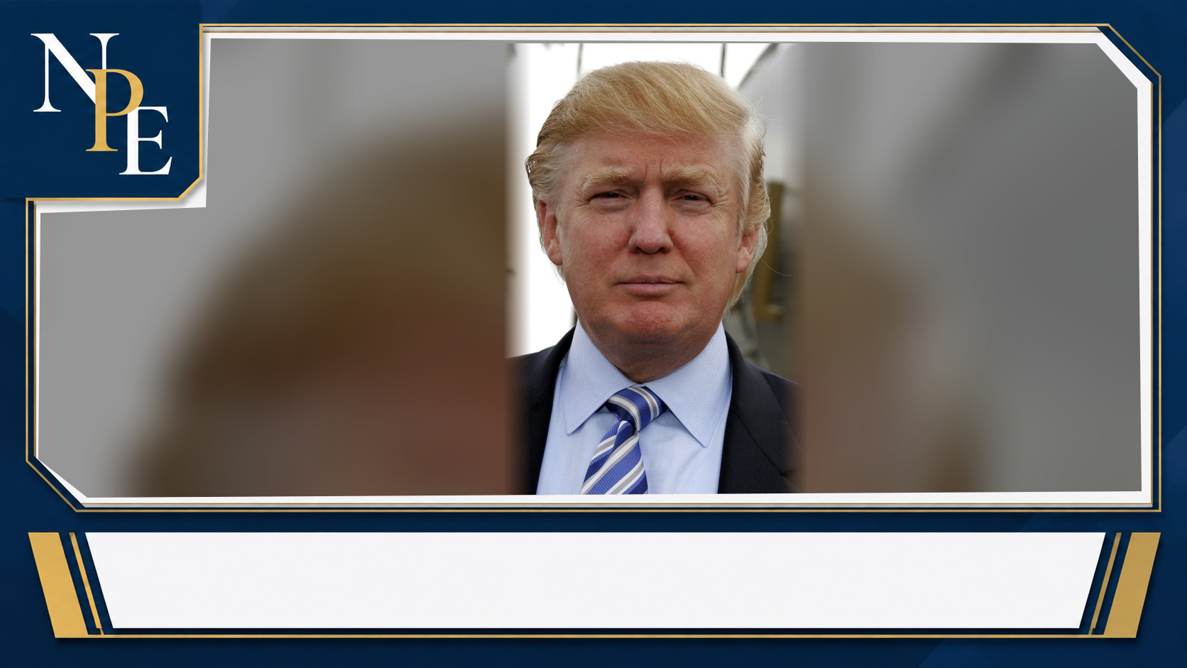Donald Trump featured editorial graphic