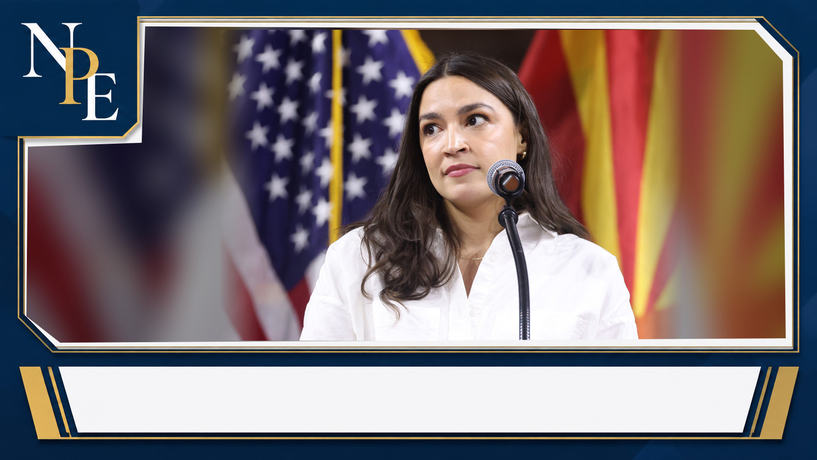 Alexandria Ocasio-Cortez featured editorial graphic