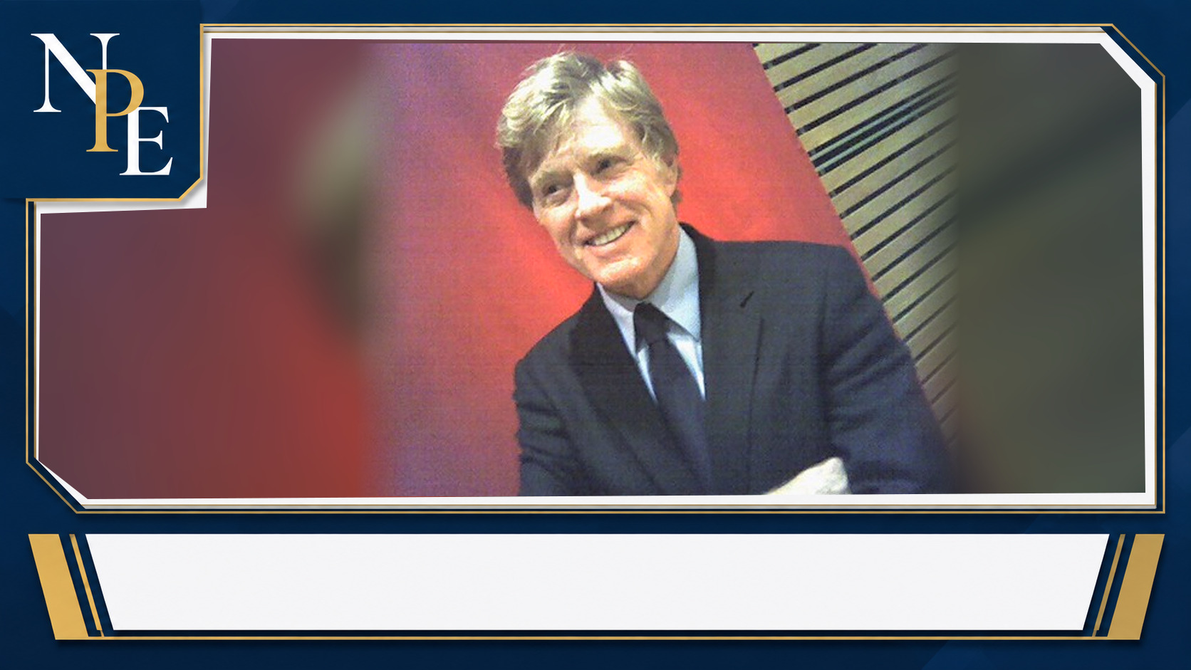 Robert Redford featured editorial graphic