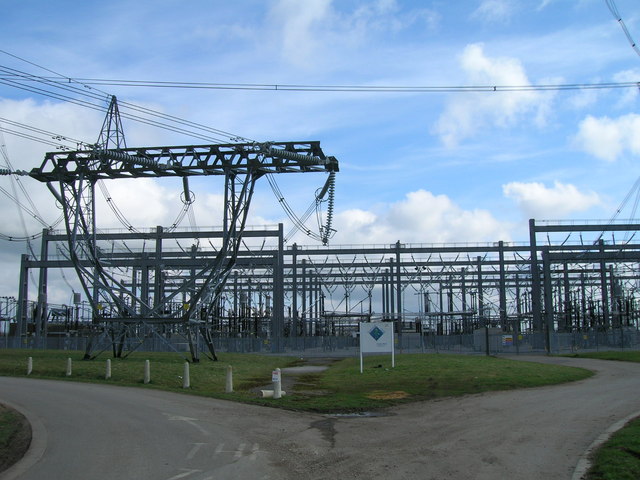 National Grid Electricity Sub Station geograph.org.uk 1774090
