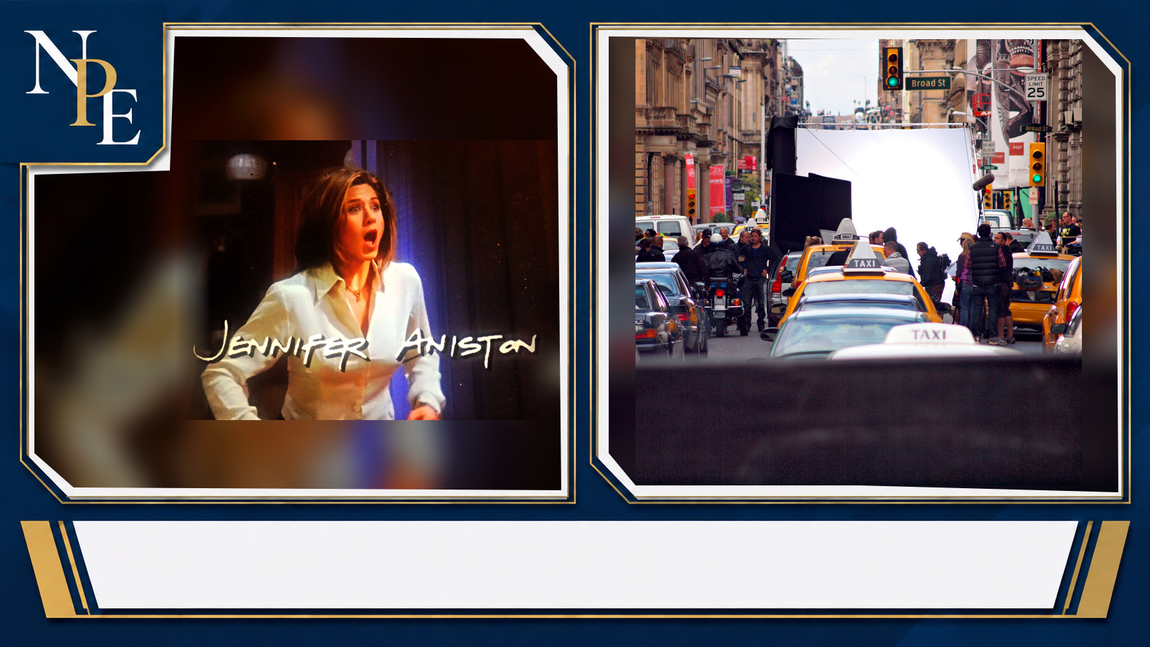 Jennifer Aniston and Brad Pitt featured editorial graphic
