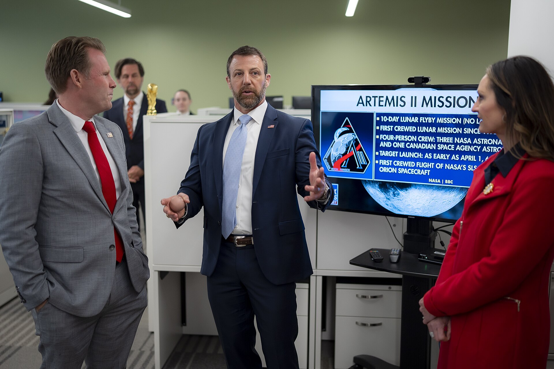 Secretary of Homeland Security Markwayne Mullin and his family tour of St. Elizabeths Campus and DHS headquarters in Washington, D.C. on March 24, 2026 40