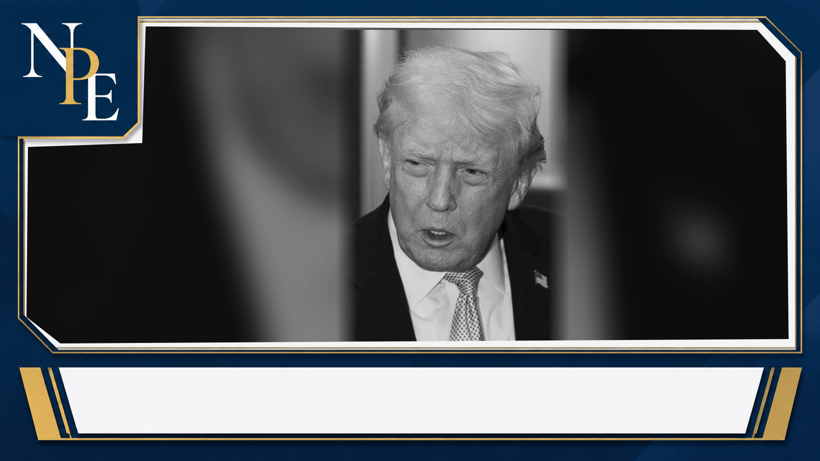 Donald Trump featured editorial graphic