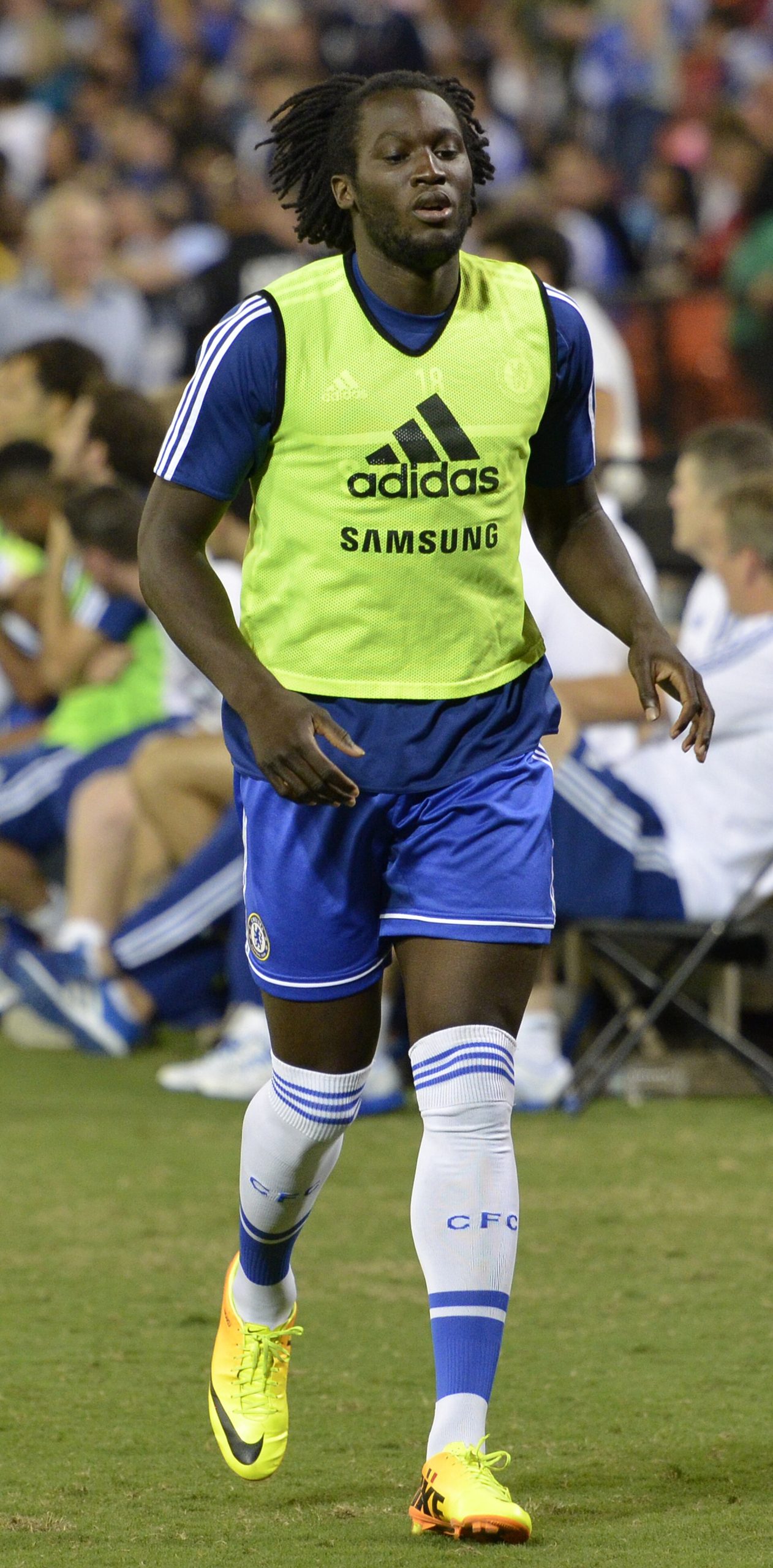 Romelu Lukaku Chelsea vs AS Roma 10AUG2013