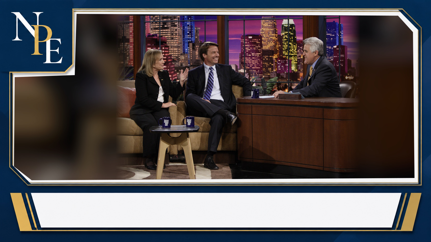 Jay Leno featured editorial graphic