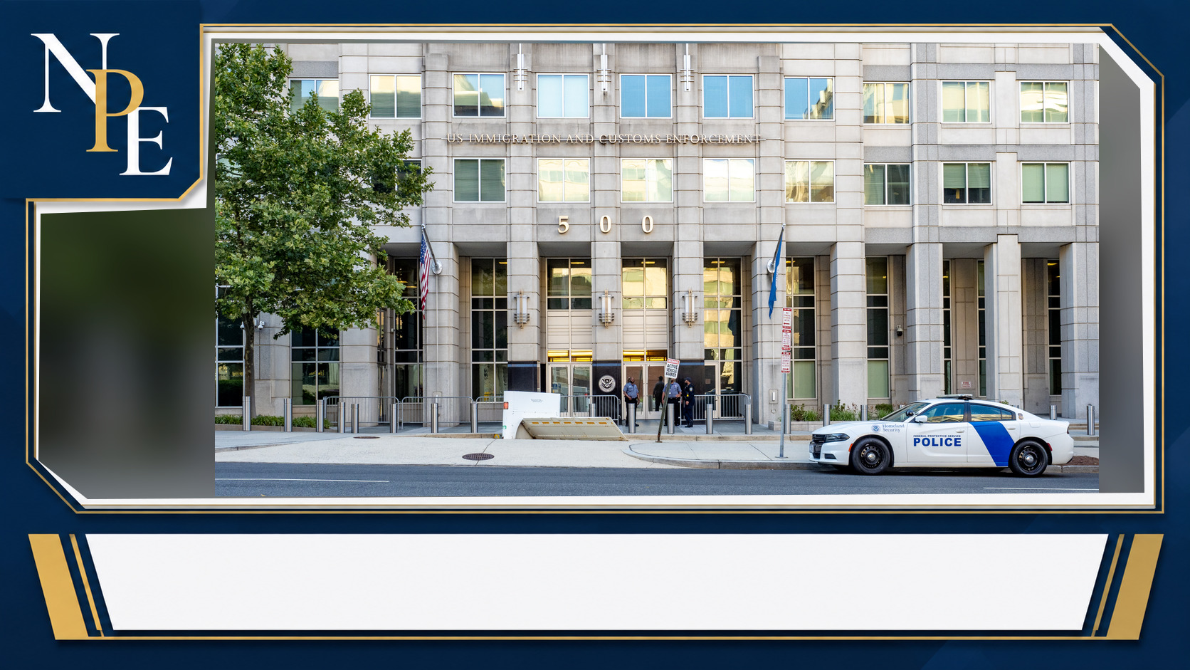 U.S. Immigration and Customs Enforcement featured editorial graphic