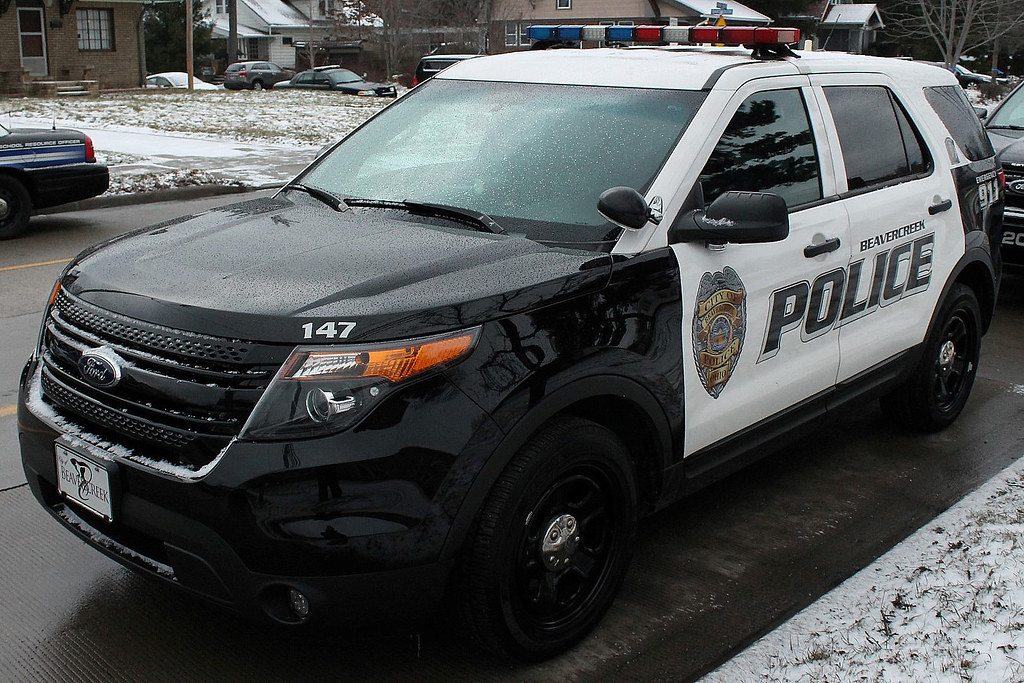 Beavercreek Ohio Police Ford Interceptor Utility