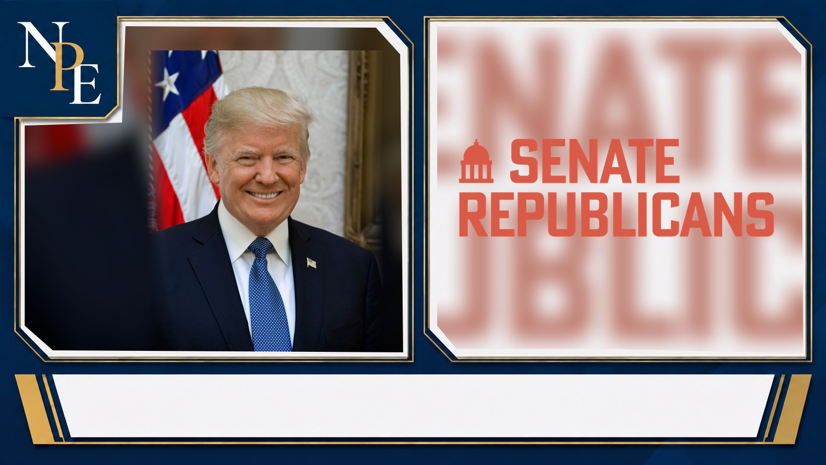 Donald Trump and Republican Party featured editorial graphic