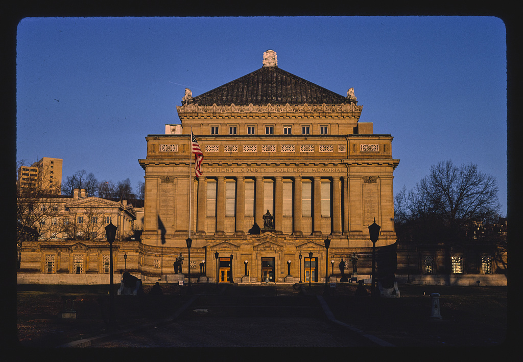 Aleghany [i.e. Allegheny] County Soldiers Memorial, 5th Avenue, Pittsburgh, Pennsylvania (LOC)