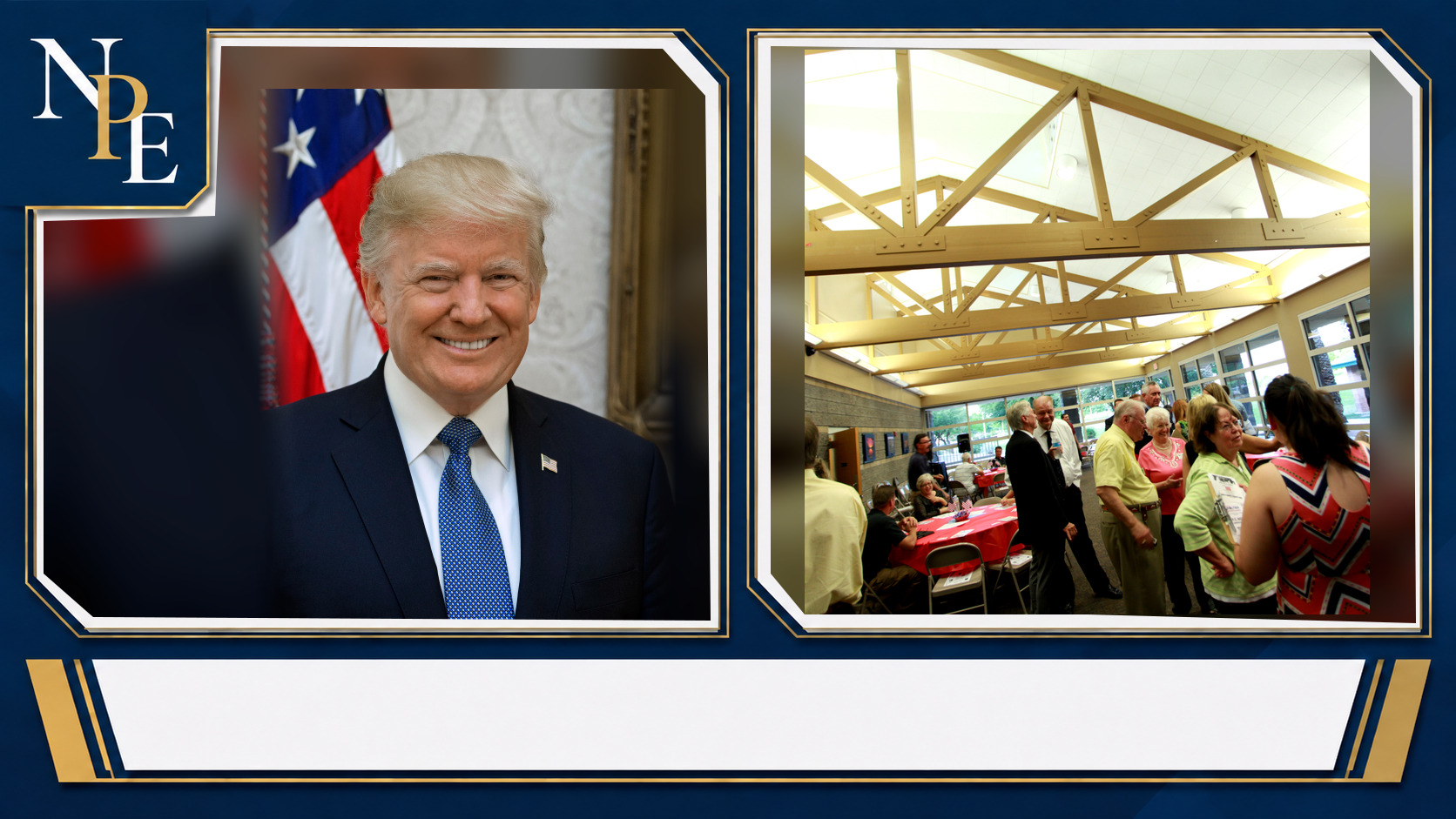 Donald Trump and Republican Party featured editorial graphic