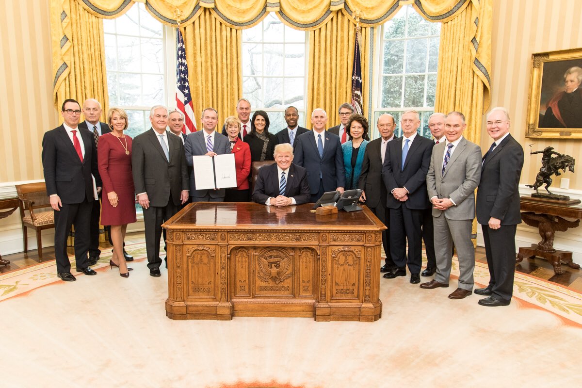 Donald Trump Cabinet meeting 2017 03 13 01
