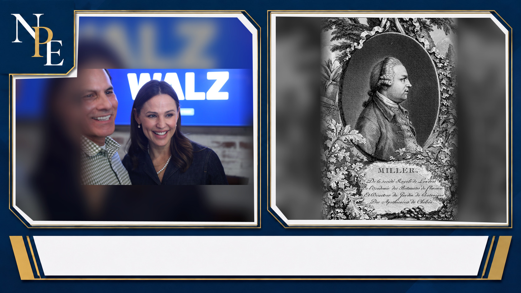 Jennifer Garner and John Miller featured editorial graphic