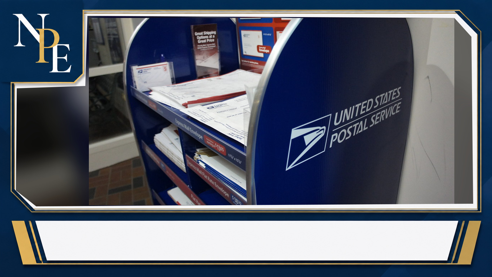 United States Postal Service featured editorial graphic