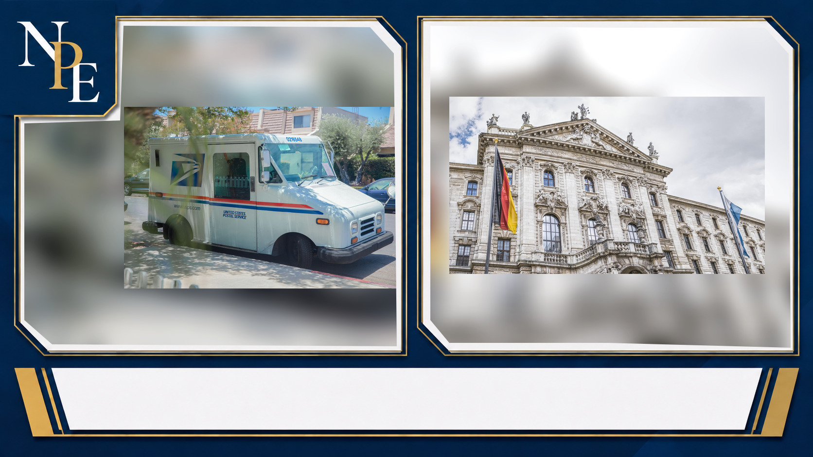 United States Postal Service and Court featured editorial graphic