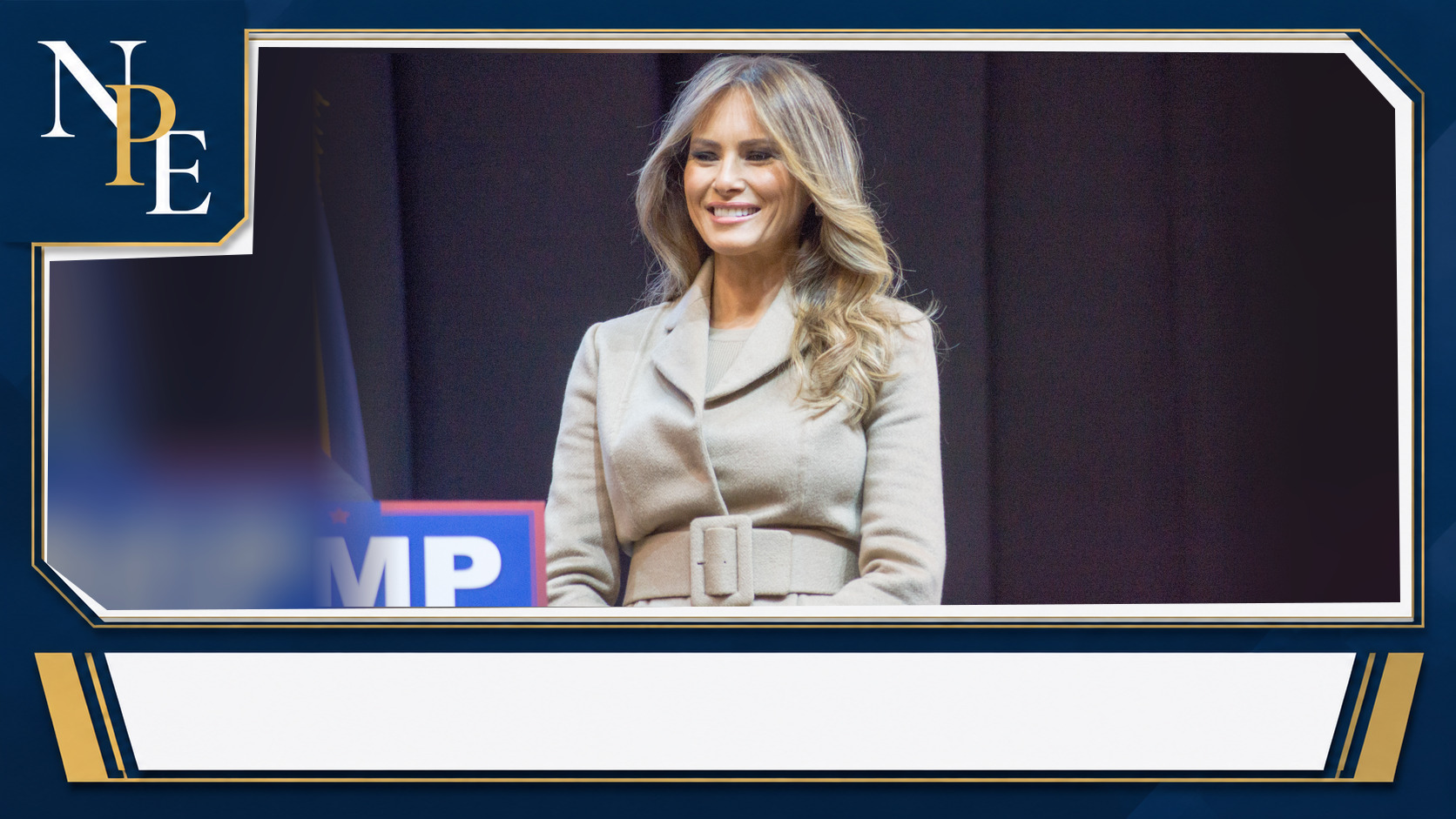 Melania Trump featured editorial graphic