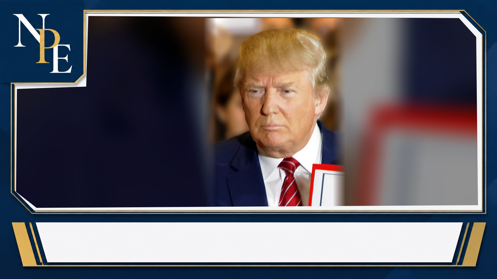 Donald Trump featured editorial graphic