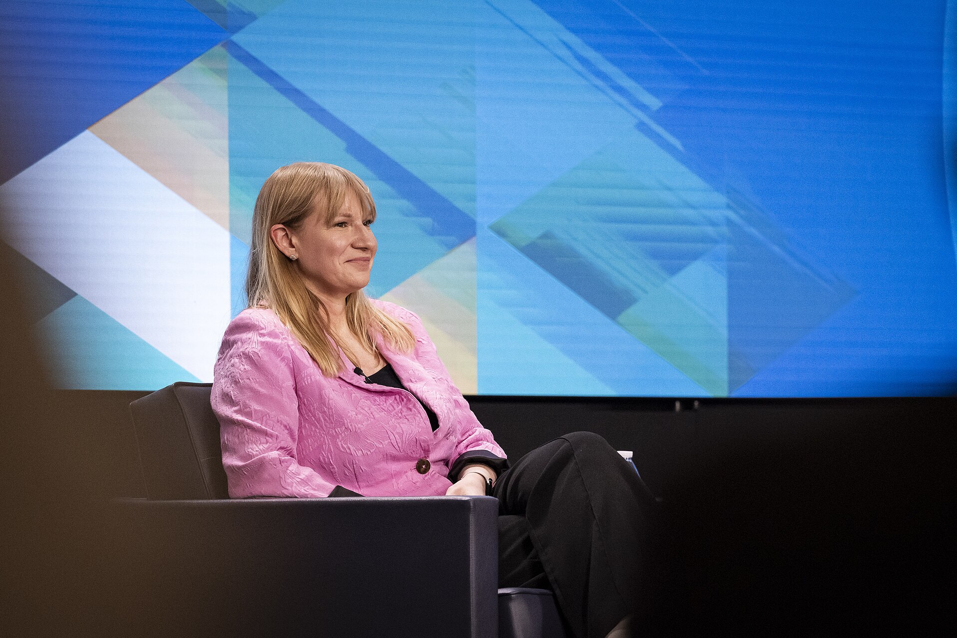 DHS Senior Official Kristie Canegallo, attends a USCIS All Employee Town Hall at USCIS Headquarters in Camp Springs, Maryland on June 20, 2024 6