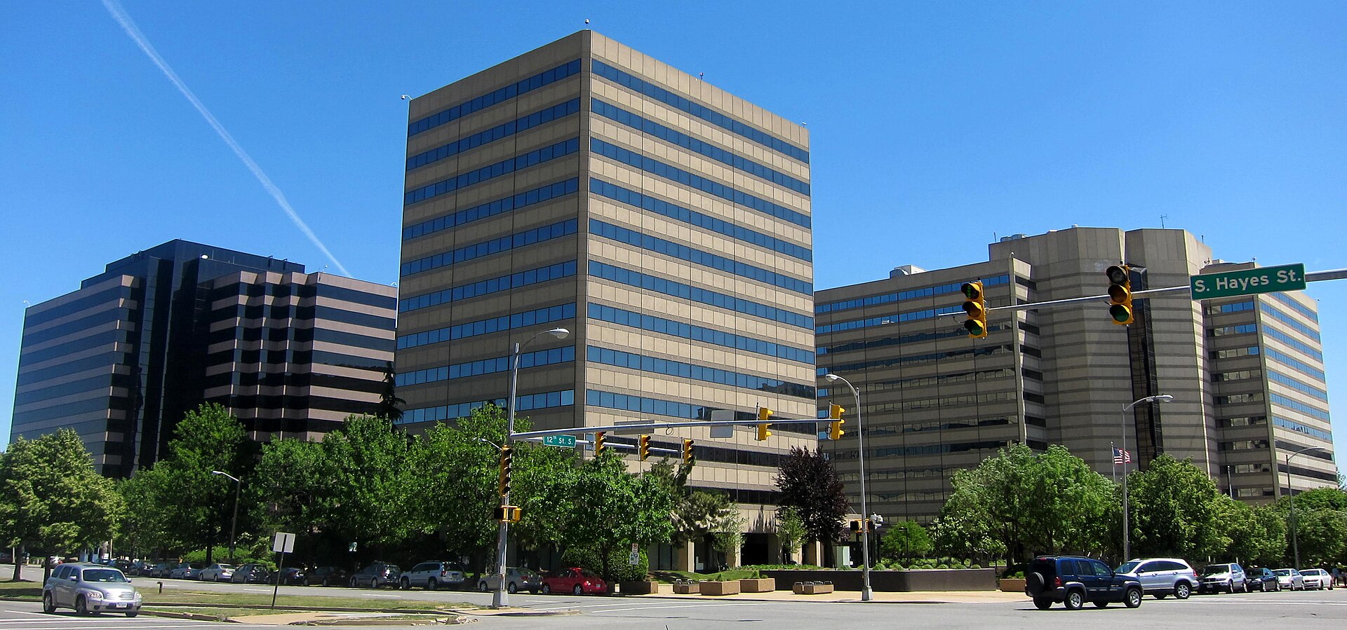 Office buildings in Pentagon City