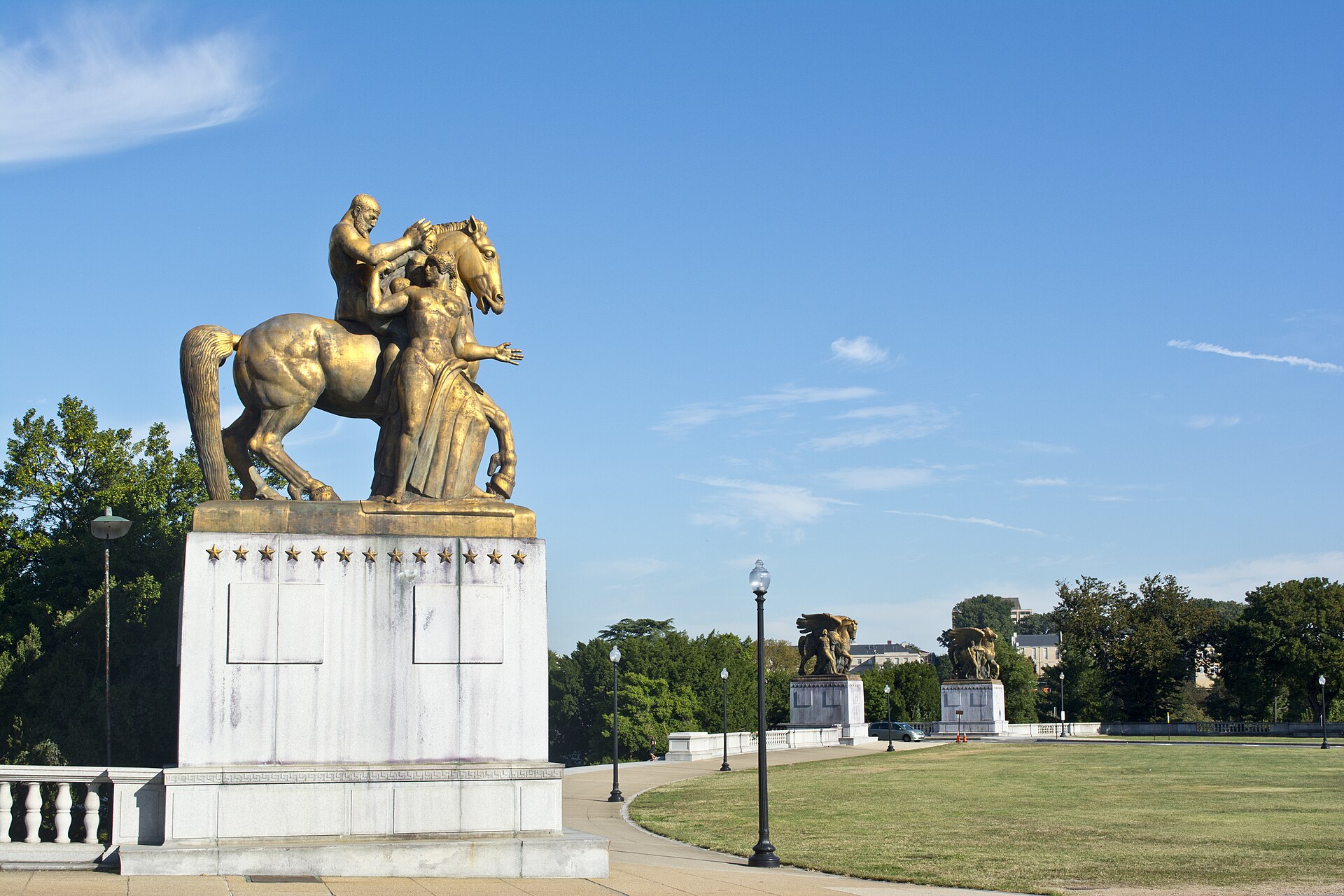 Sacrifice from Arts of War and Arts of Peace Lincoln Memorial Circle 2013 09 30