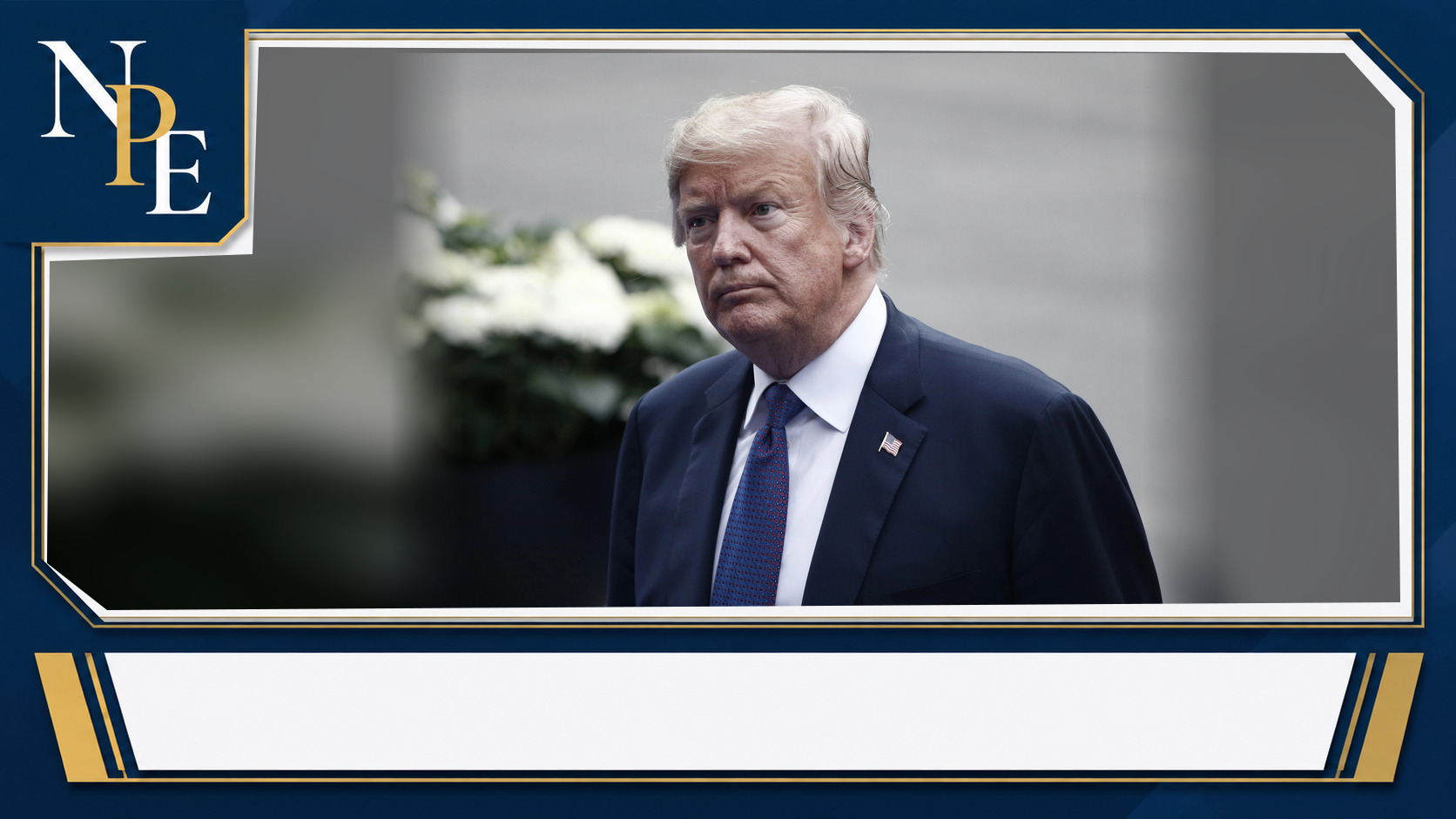 Donald Trump featured editorial graphic